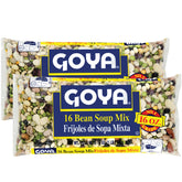 Goya Bean Soup Mix packaging, ready for quick, flavorful meals.