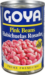 Serving Goya Pink Beans in a bowl, showcasing smooth texture and versatile use.