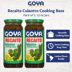 Goya Recaito cilantro base enhances fragrant rice with Latin depth
