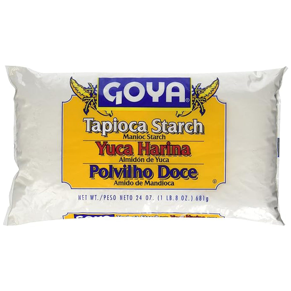 Goya Yuca Flour bag on kitchen counter, versatile gluten-free baking option