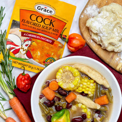 Grace Cock Flavored Soup Mix dry powder ready to simmer into flavorful broth.