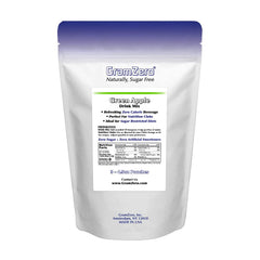 GramZero Green Apple powder in a kitchen setup for nutrition clubs and recipes.
