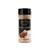 GranAroma Worcestershire Powder packaging demonstrates convenient seasoning for marinades and sauces.