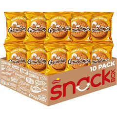 Grandma's Peanut Butter Cookies box, ideal for family snacking and easy pantry storage.