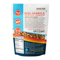 GrandyOats ingredient bowl showcasing organic nuts and coconut for wholesome snacking