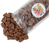 Grandys Candys milk chocolate covered gummi bears in a glossy pack, ideal for gifting