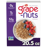 Grape-Nuts Original bowl-crunch-closeup showing crisp nuggets for a hearty breakfast.