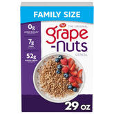 Grape-Nuts Original breakfast bowl with signature crunch and whole grain goodness.