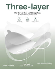 Air-tight Grasseed seal helps maintain freshness during brewing for silky coffee.