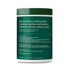 Great Lakes Wellness beef gelatin powder adds mousse texture to desserts.