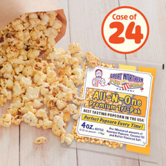 Great Northern Popcorn coconut oil pack adds flavor with consistent results