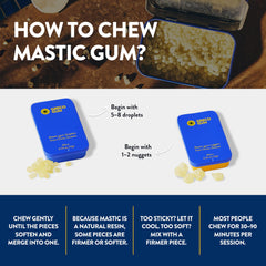 Greco Gum digestive-support droplets may ease bloating and digestion comfort