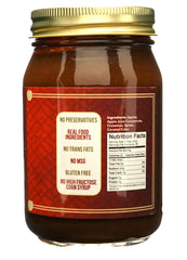 Green Jay Gourmet apple butter spread on toast with creamy texture