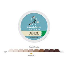 Keurig-friendly Green Mountain Caribou Decaf brew with Indonesian and Central American beans