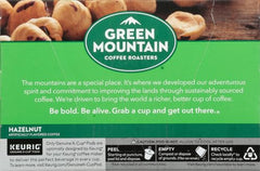 Green Mountain Coffee beans Hazelnut are lightly roasted for a refined flavor.