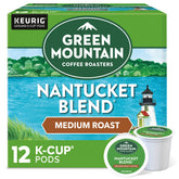 Green Mountain Nantucket Blend K-Cup pod for Keurig machines, aromatic and balanced.