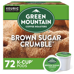 Green Mountain Brown Sugar Crumble pod pack for Keurig, convenient flavor in every cup