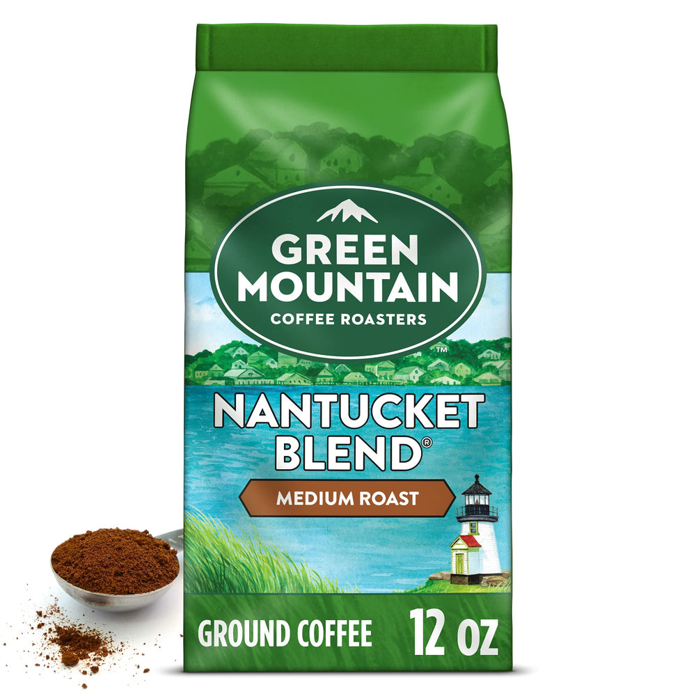 Green Mountain Nantucket Blend pour—bold aroma and balanced body for a confident morning