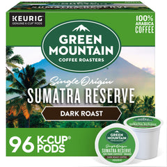 Green Mountain Coffee Roasters Sumatra Reserve K-Cup pod for a rich morning brew
