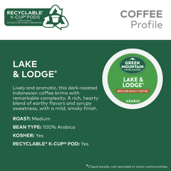 Green Mountain Lake & Lodge 96-count box for bulk home use
