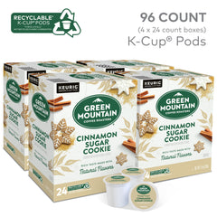 Green Mountain light roast coffee cup with bright aroma.