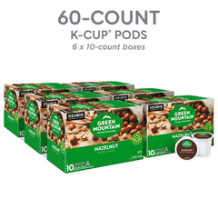 Green Mountain logo on box signals trusted, responsibly sourced coffee