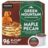 Green Mountain Maple Pecan pods in packaging ready for a fresh brew