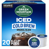 Green Mountain Original Black Iced Cold Brew pod ready for brewing.