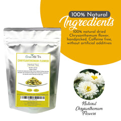 Greenhilltea chrysanthemum packaging ziplock bags keep freshness and aroma intact