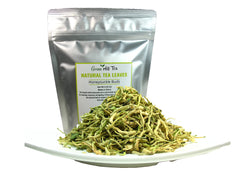 Greenhilltea honeysuckle tea ingredients ready to steep