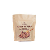Grupo La Nogalera honey glazed pecans in a 5oz bag for on the go crunch.