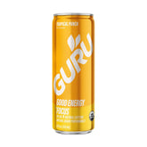 GURU Guru Drink Energy Guayusa Organic bottle front view for a refreshing energy lift.