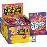 Gushers Flavor Mixers Strawberry Peach pouch with vitamin C support