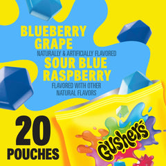 Close-up of Gushers juicy center detailing the burst of flavor inside for a fun snack.