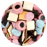 Gustaf's Licorice Allsorts colorful assortment for sharing at parties.