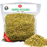 Gusto Etna pistachios crumbs pack for versatile dessert toppings.
