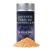 Gustus Vitae Japanese Teriyaki BBQ Seasoning jar front view enhances grilled flavor