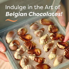 GuyLian hazelnut praline truffles reveal velvety interior and chocolate shell.