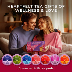 Gya Tea Co Chamomile Lavender pod brew for relaxing, soothing evenings.
