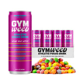 GYM WEED bottle hero shot for quick pre-workout focus.
