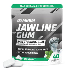 GYMGUM Jawline Gum Ultra Hard tin ready for your gym bag and quick workouts.