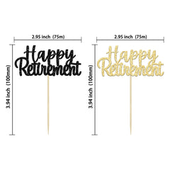Gyufise multicolor glitter cupcake toppers with black and gold sparkle for impact.
