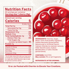Bright red Haddar cherries used as dessert topping to elevate sundaes.