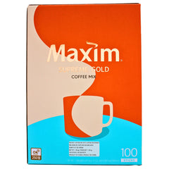 Haitai Maxim Supreme Gold Coffee stick pack for quick brew.