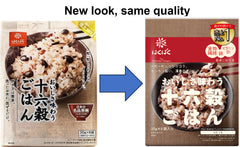 Hakubaku 16-multigrain ingredients close-up highlight varied textures ideal for Japgokbap.