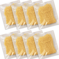 Hakubaku authentic plain ramen noodles in bulk 8-pack Kaedama, ideal for quick home ramen