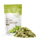 Halo Naturals hops flowers whole packaged in USA packaging for home brewing.