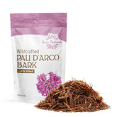 Halo Naturals Pau D'Arco bark cut and sifted for versatile infusions