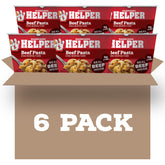 Hamburger Helper Beef Pasta Microwave Cup 6-Pack box front shows convenient family meal option