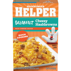 Hamburger Helper Breakfast potato chunks sizzling in a pan for a cozy skillet breakfast.
